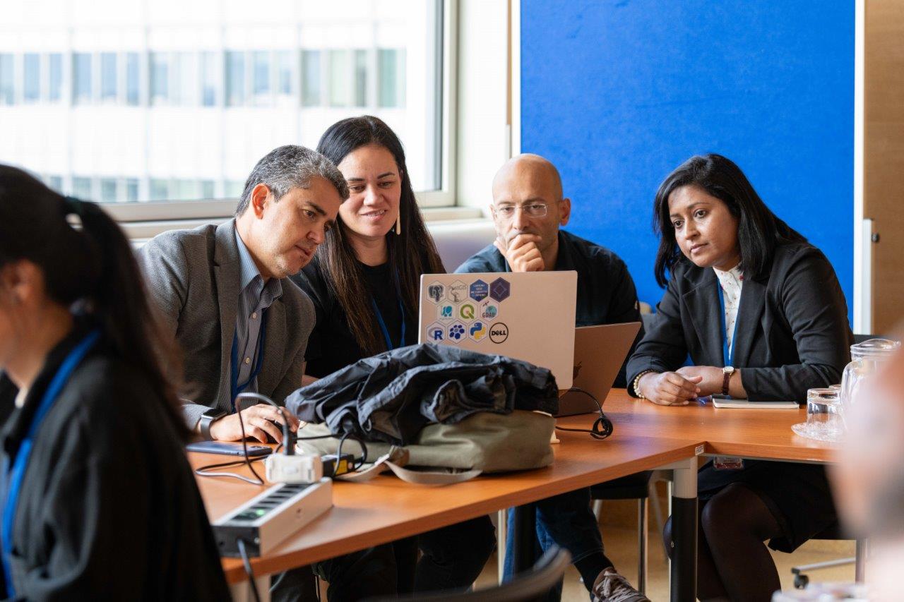 Participants co-designing a solution to address challenges faced by a Maori community