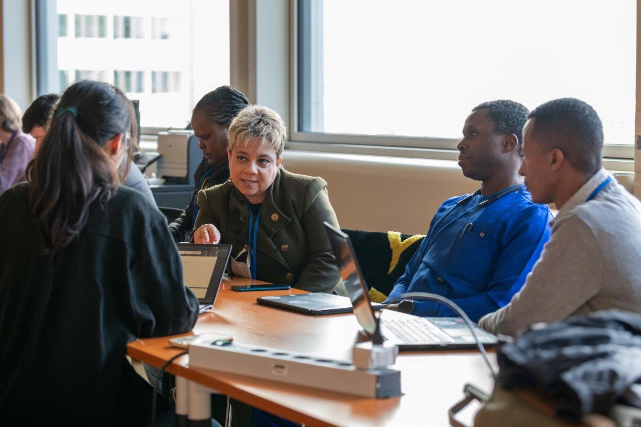Participants co-designing a solution to monitor effects of mining on water quality