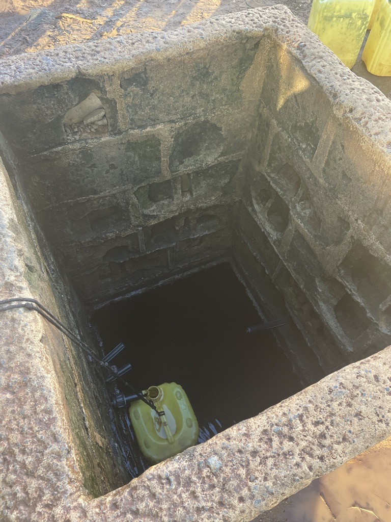 A well