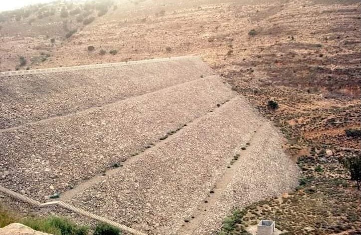 Figure 4: The upper dam was reported to have burst first. Questions remain regarding the integrity of the dam structure prior to Storm Daniel (Petley, 2023)