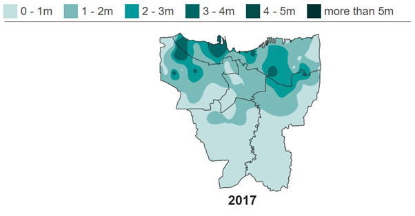 Jakarta subsidence
