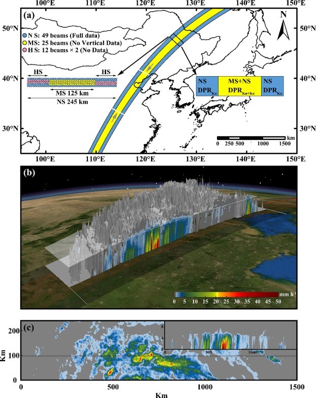 Detection of Typhoon Lekima as it moves over Shandong Province, China