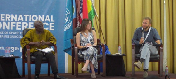 Photo showing panellists of the user needs panel discussion