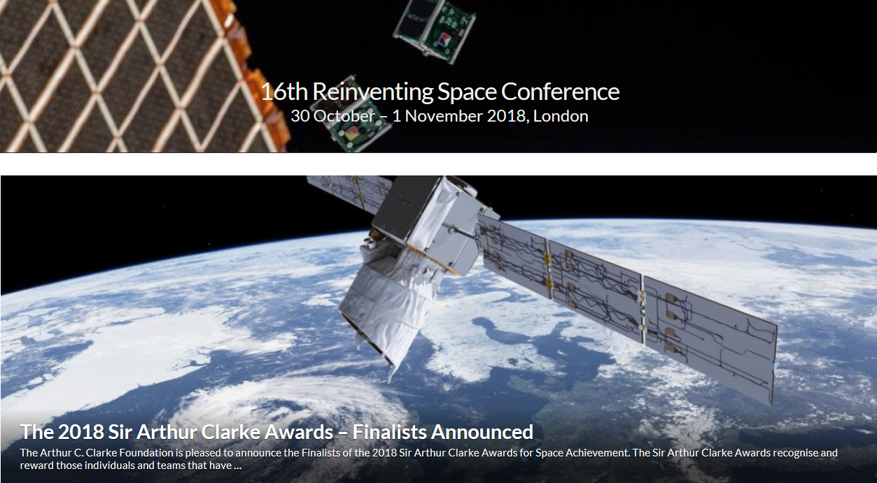 16th Reinventing Space Conference 