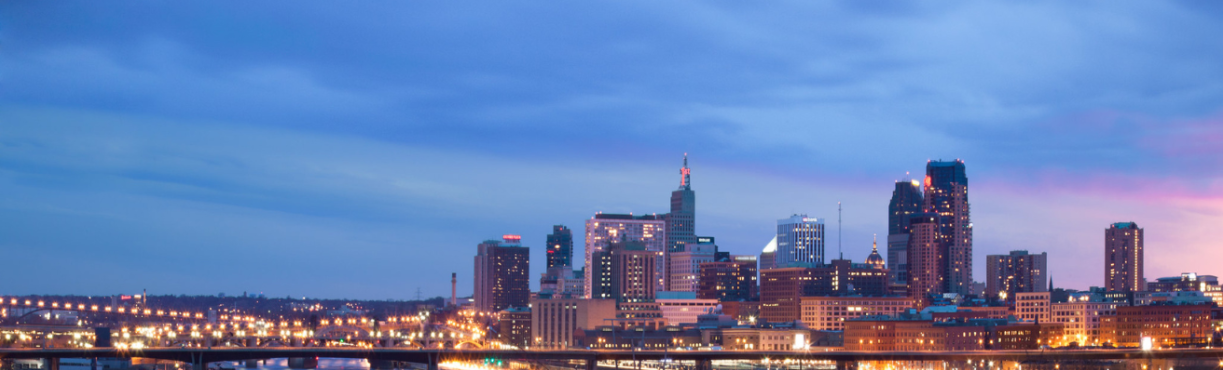 Frontiers in Hydrology Meeting 2024, Saint Paul Minnesota skyline