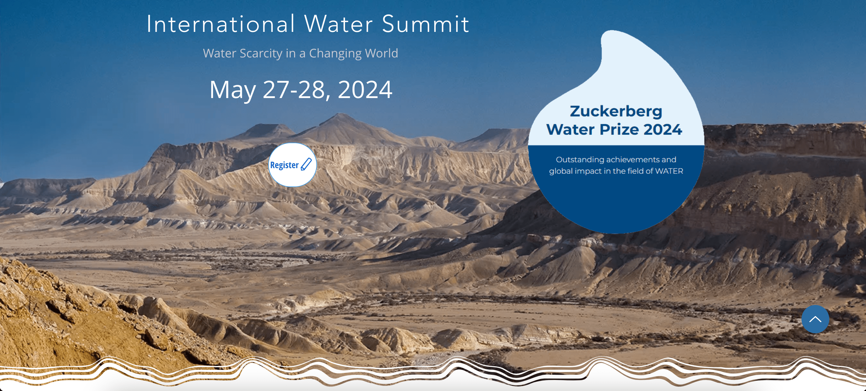 International Water Summit Water Scarcity in a Changing World, May 27-28, 2024