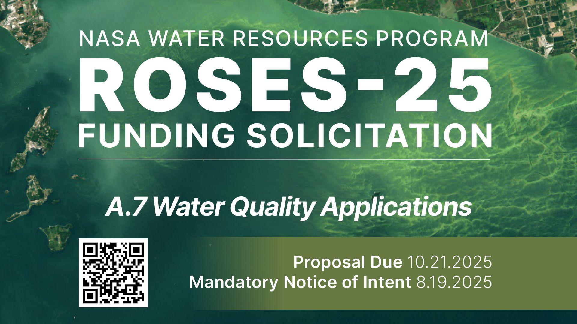 Banner of A.7 Water Quality Applications