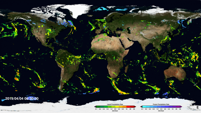 Near-real-time IMERG early run half-hour Image (Picture credit: NASA). 