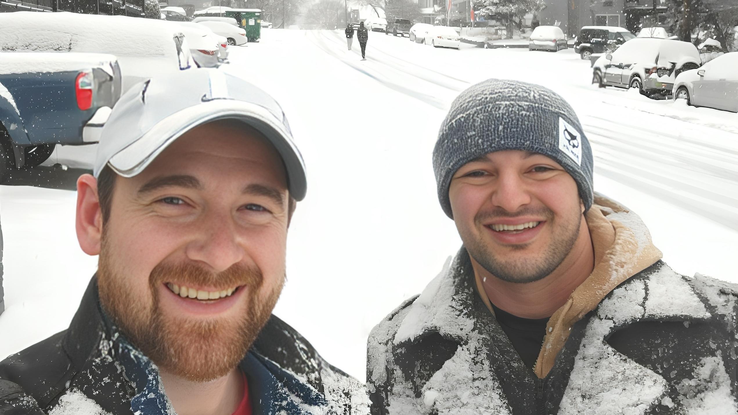 Picture of Russell Limber with a friend