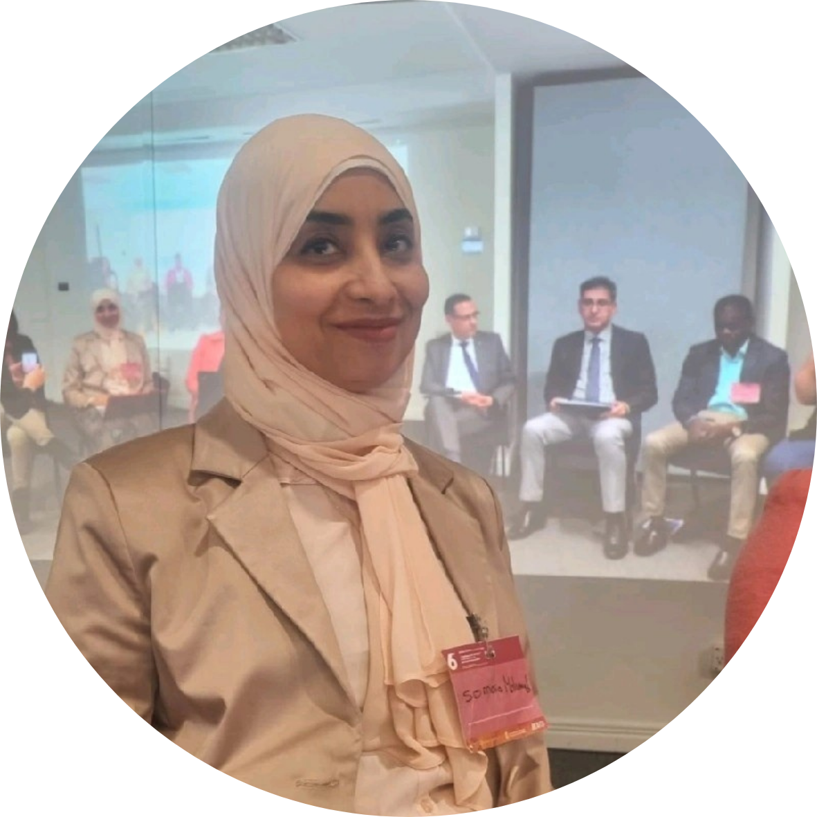 picture showing the person