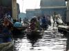 Boats Makoko, Lagos and flooding in Nigeria, October 13, 2012 
